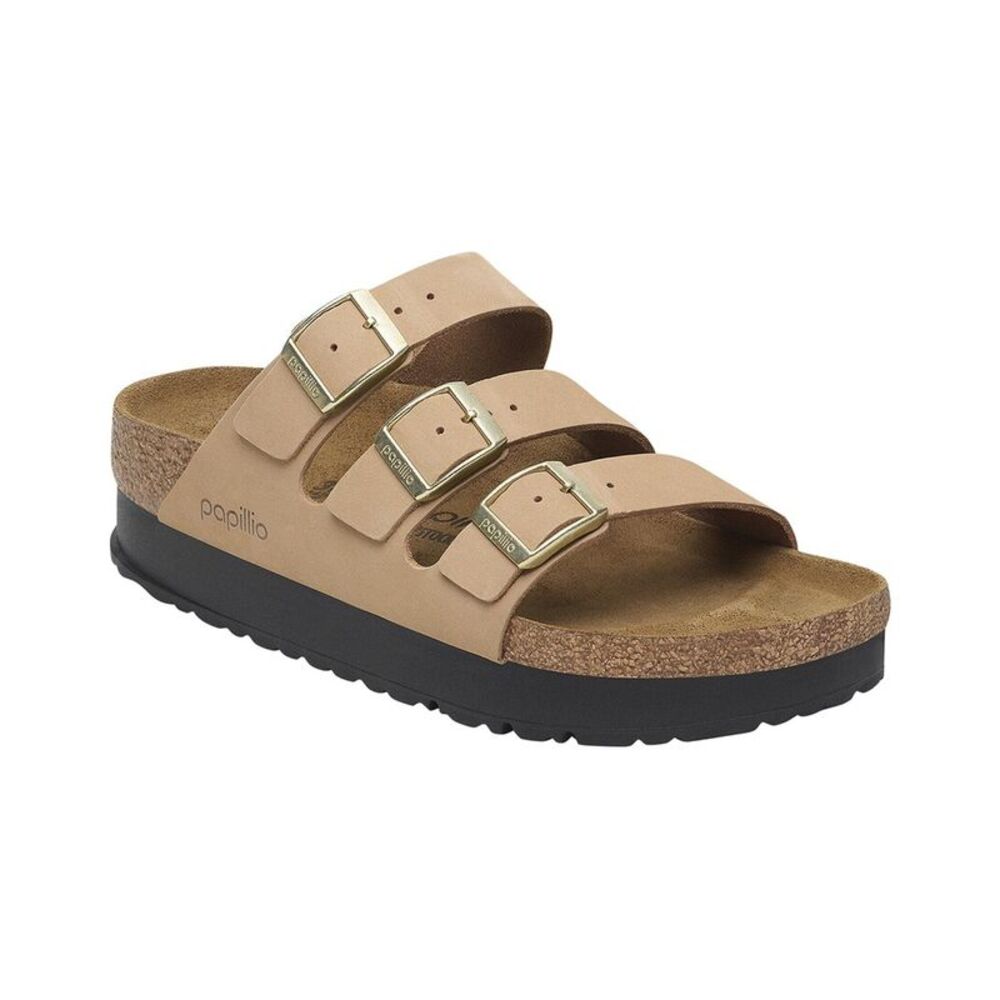 Birkenstock Florida Flex Platform Leather Sandal